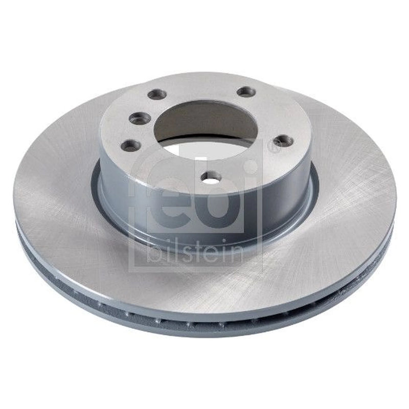Febi 2 x Internally Vented Front Brake Discs 24468
