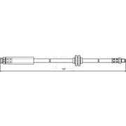Apec Brake Hydraulic Hose Line Front HOS3587