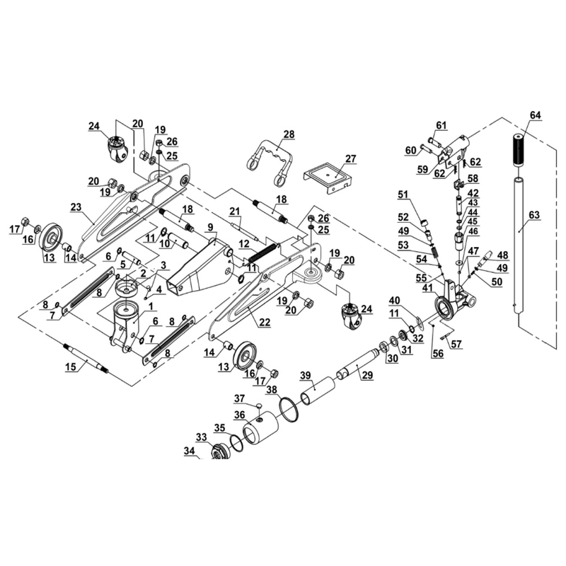 Sealey Saddle Base