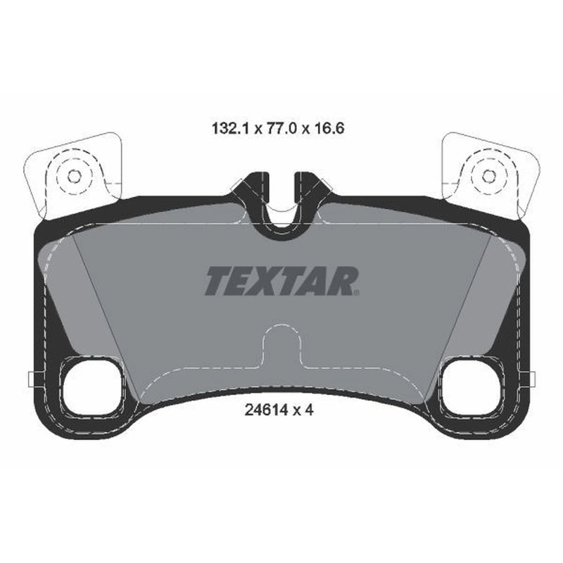 Textar Rear Brake Pad Set 2461401