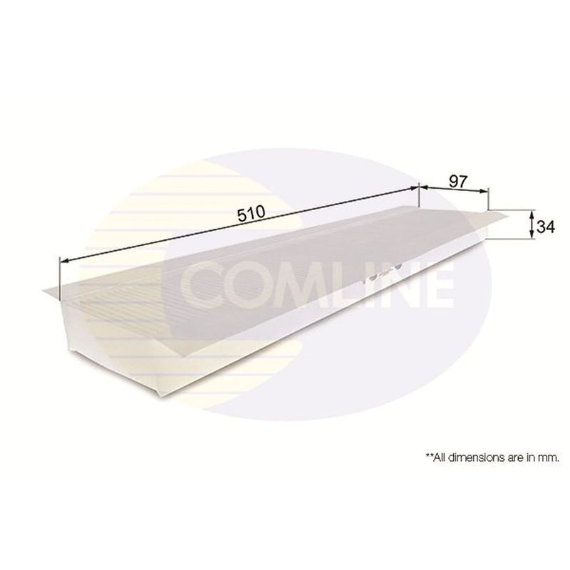 Comline Cabin Air Filter (Pollen Filter) EKF155