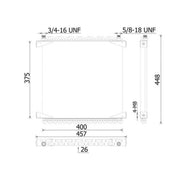 Mahle Air Conditioning Condenser AC 1143 000S