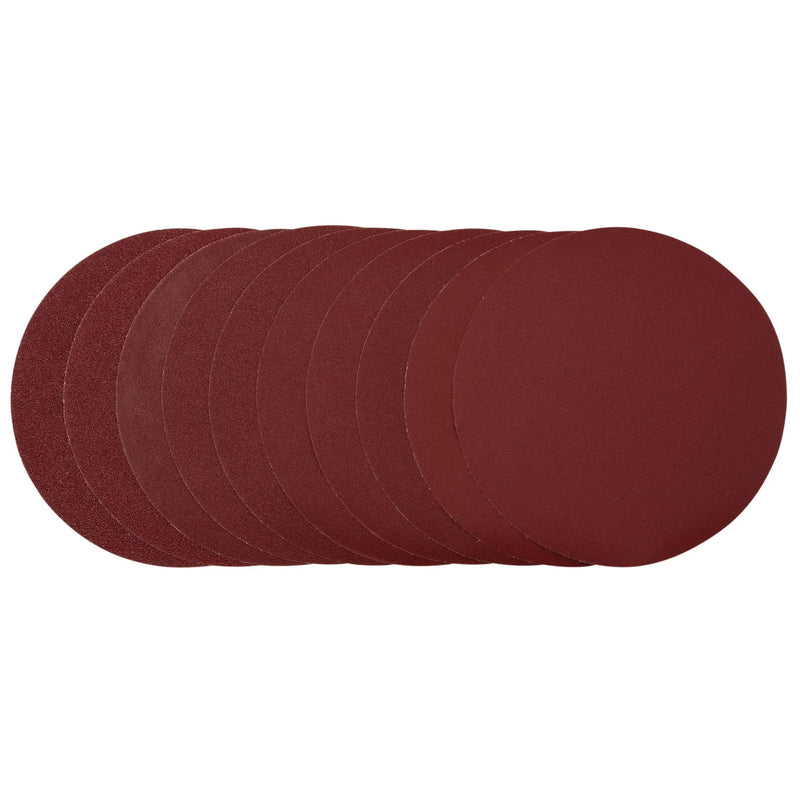 Draper Sanding Discs Assorted Grit Pack of 10