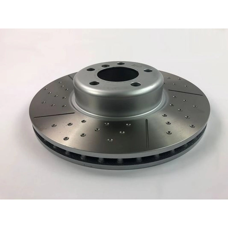 Juratek 2 x Perforated/Vented Front Brake Discs BMW174
