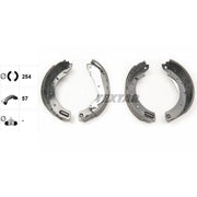 Textar Brake Shoe Set Axle Kit 91055800