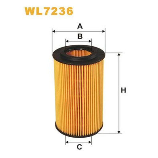 WIX Engine Oil Filter WL7236