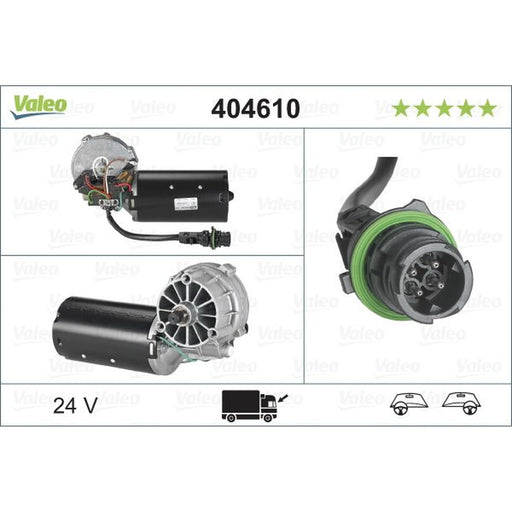 Valeo Front/Rear Wiper Motor Front 404610