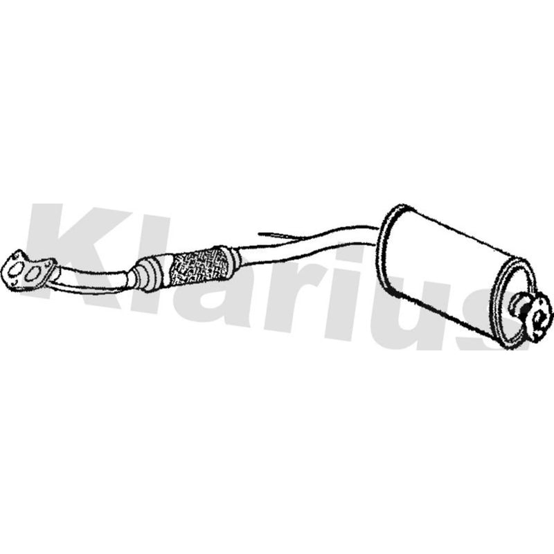 Klarius Box With Front Pipe Front TY274J