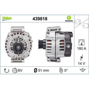 Valeo Car Alternator 12V 439818