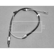 Borg & Beck Handbrake Cable Left Rear BKB1203