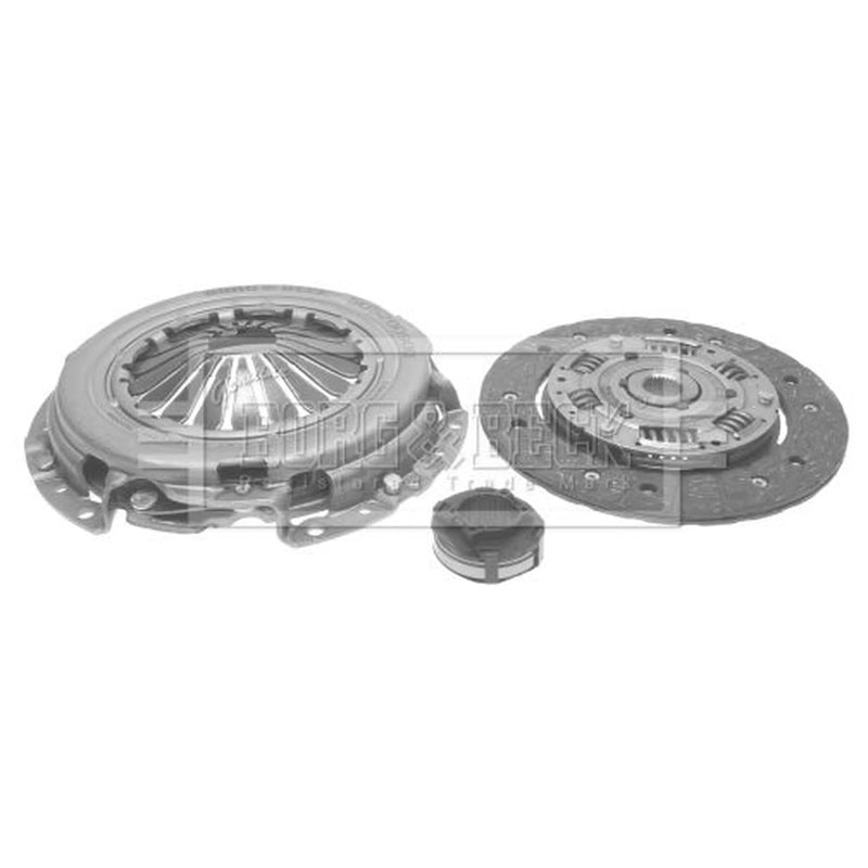 Borg & Beck Clutch Kit Set 3pc 200mm HK7822