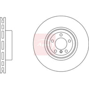 Apec 2 x Vented Front Brake Discs DSK3250