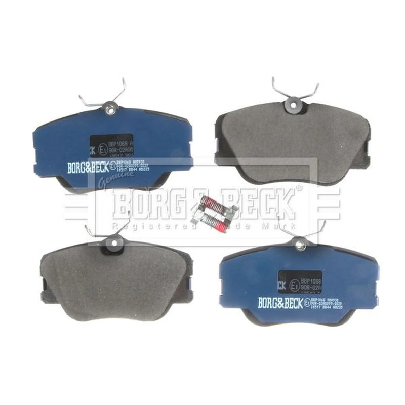 Borg & Beck 4 x Front Brake Pad Set BBP1068