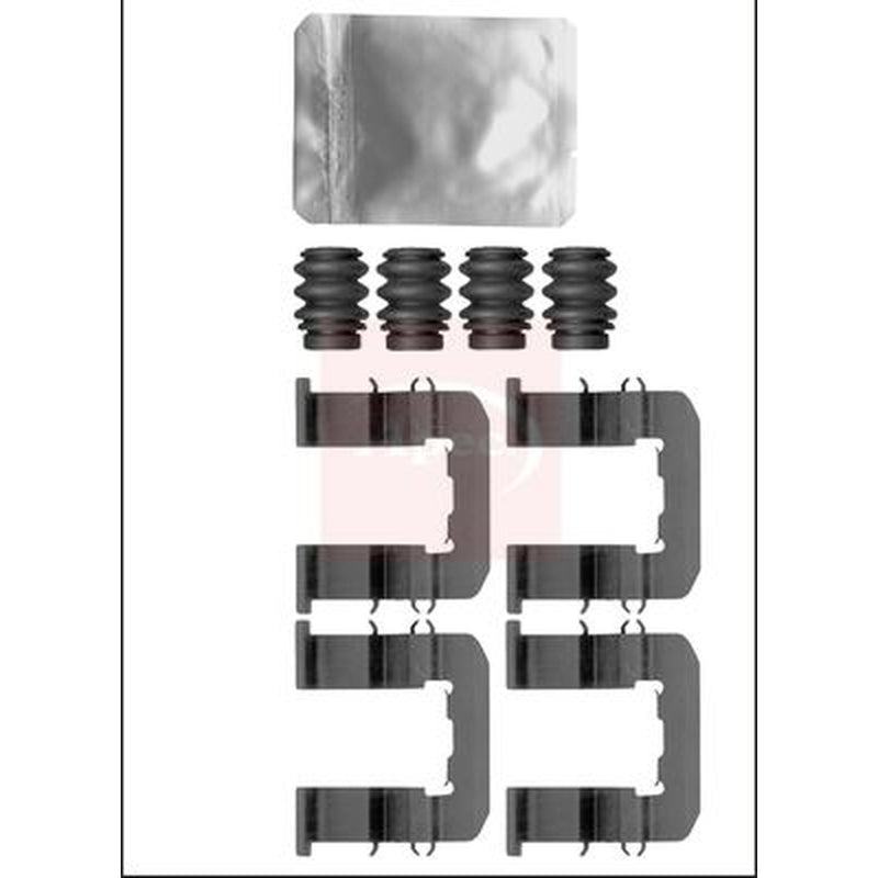Apec Brake Pad Accessory Fitting Kit Front KIT1389