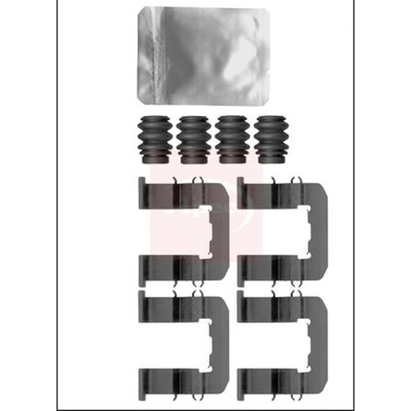 Apec Brake Pad Accessory Fitting Kit Front KIT1389