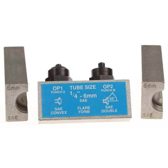 Sealey Punch & die set, 6mm sae