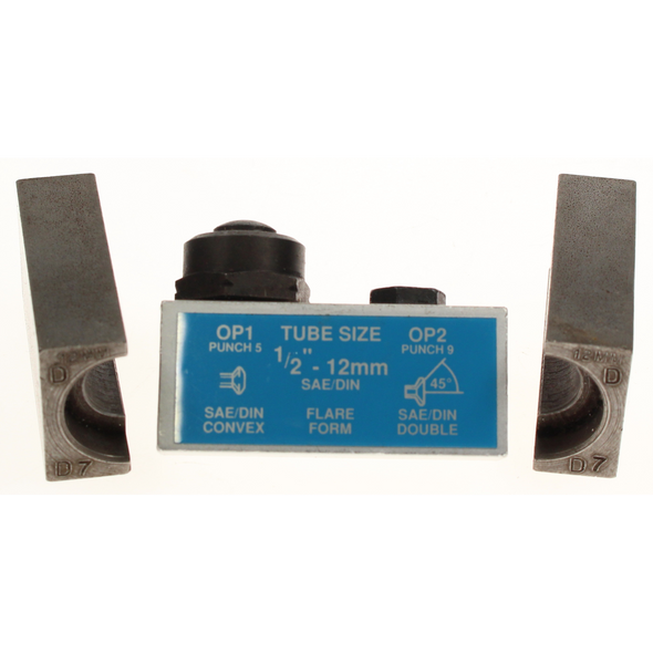 Sealey Punch & die set, 12mm din