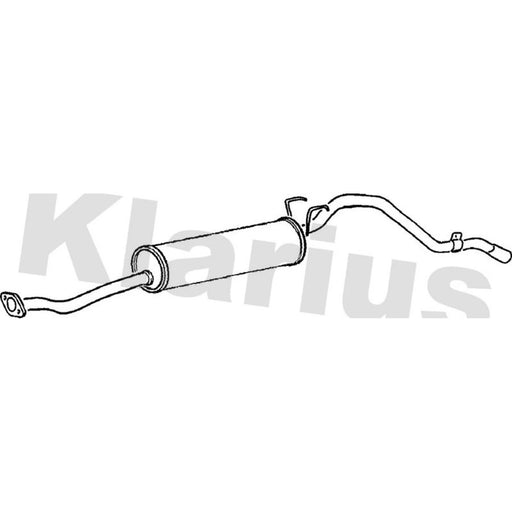 Klarius Box With Tail Pipe Rear TY311E