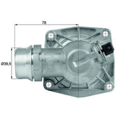 Mahle Thermostat,Coolant TM 16 105