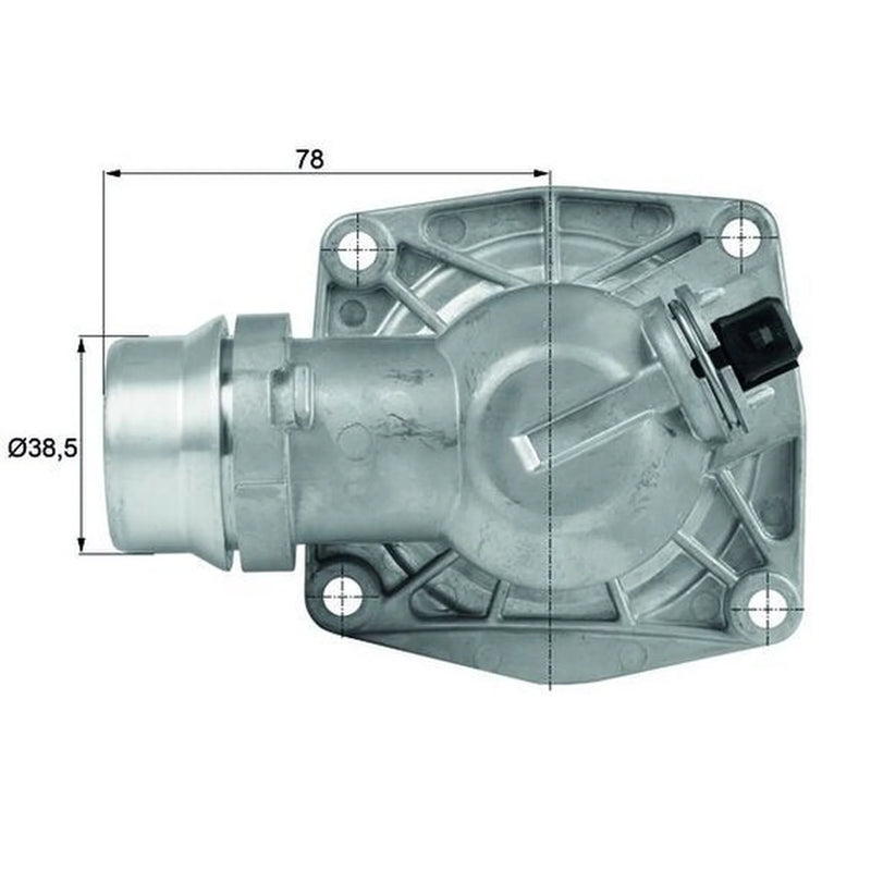Mahle Thermostat,Coolant TM 16 105