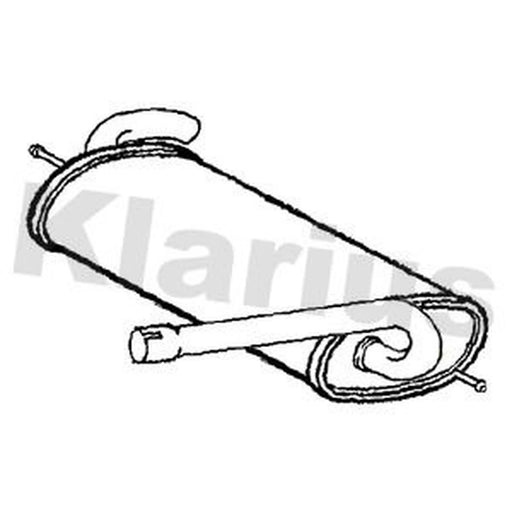 Klarius Box With Tail Pipe Rear FE1442V