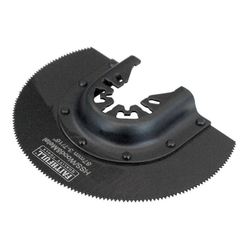 Faithfull Multi-Functional Tool HSS Radial Blade Wood/Metal 87mm - FAIMFWM80