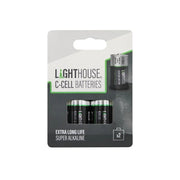 Lighthouse C LR14 Alkaline Batteries 6200 mAh (Pack 2) - LR14