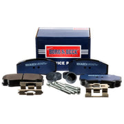 Borg & Beck 4 x Rear Brake Pad Set BBP1763