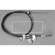 Borg & Beck Handbrake Cable Left Rear BKB3299