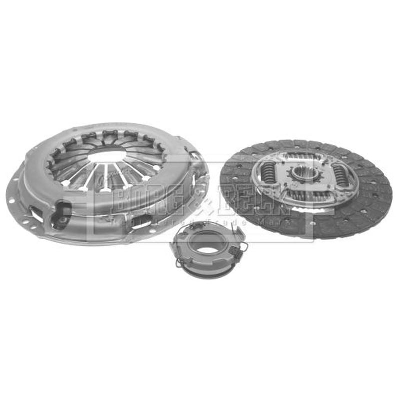 Borg & Beck Clutch Kit Set 3pc 236mm HK2505