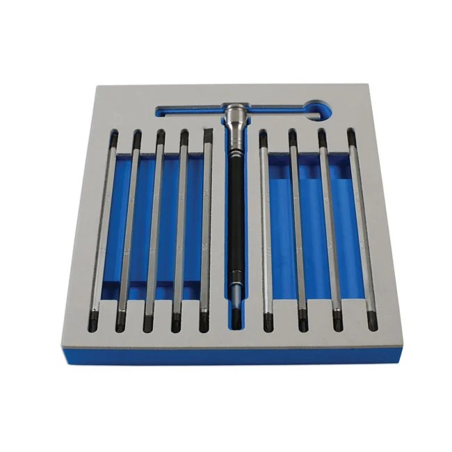 Laser Tools T-Handle Double End Screwdriver Set 12pc - PL