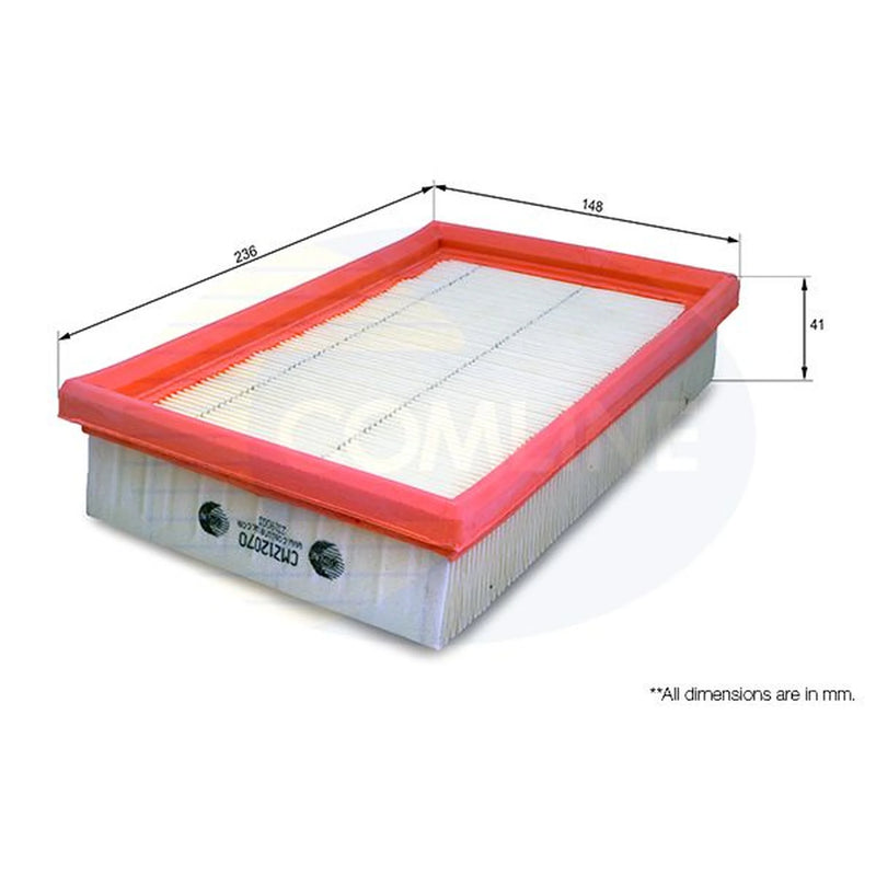 Comline Engine Air Filter CMZ12070