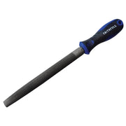 Faithfull Handled Half-Round Second Cut Engineers File 200mm (8in) - FAIFIHRSC8