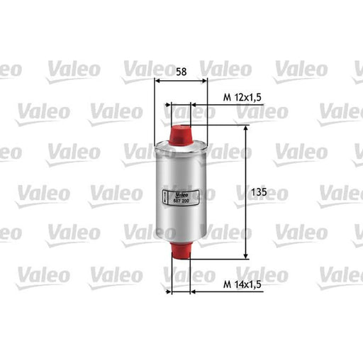 Valeo Fuel Filter Element 587200