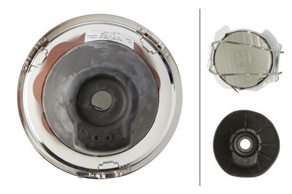Hella Insert, headlight Right 1L6 002 395-021 83601-3430