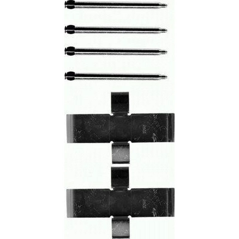 Textar Brake Pad Accessory Fitting Kit Front 82015100