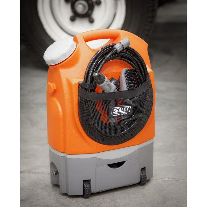 Sealey Pressure Washer 12V Rechargeable PW1712 Sealey  - Town Parts