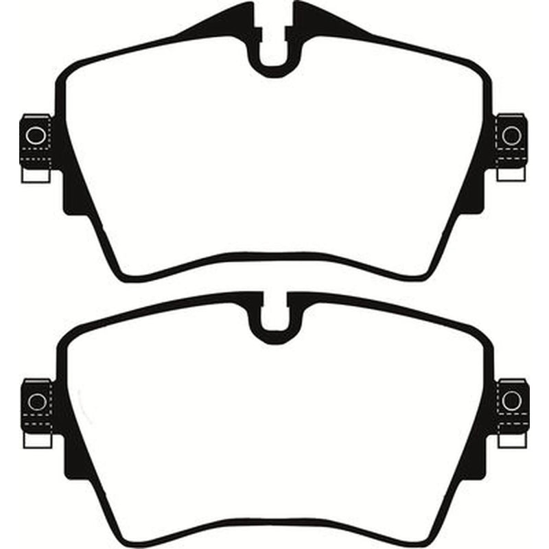 Abtex Front Brake Pad Set PLU2238