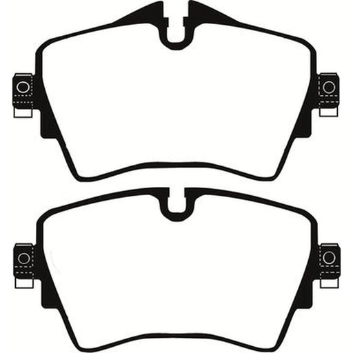 Abtex Front Brake Pad Set PLU2238