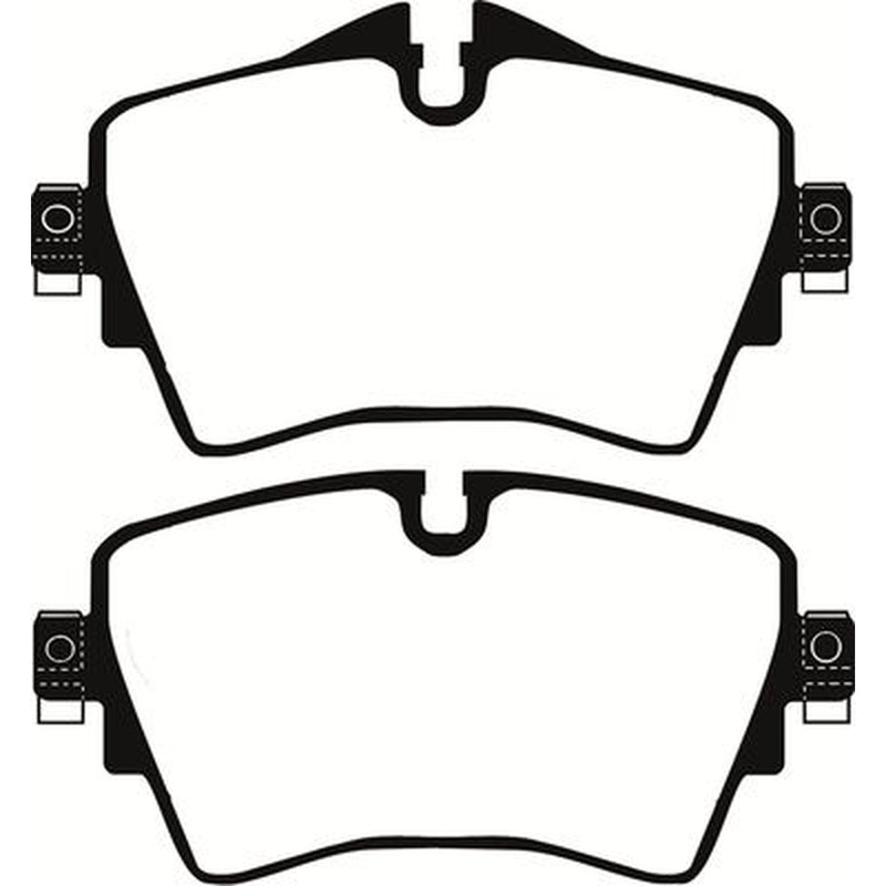 Abtex Front Brake Pad Set PLU2238
