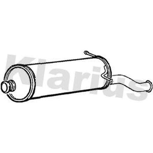 Klarius Box With Tail Pipe Rear CN559V