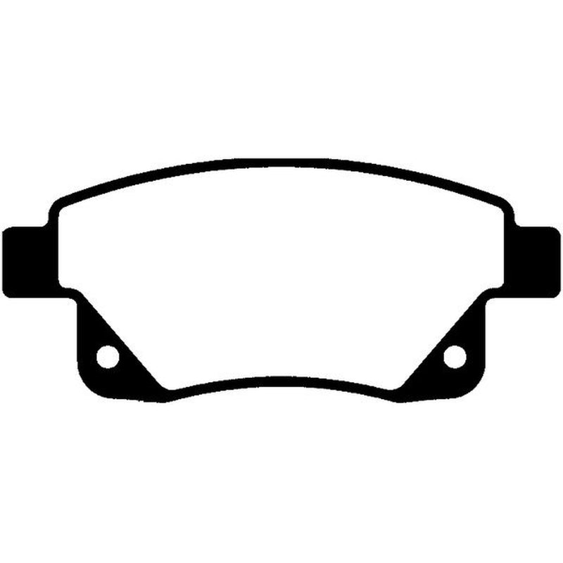 Abtex Rear Brake Pad Set PLU1237