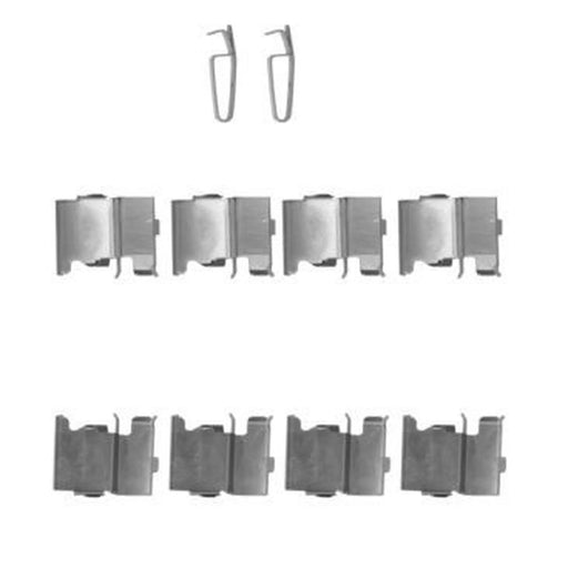 Textar Brake Pad Accessory Fitting Kit Front 82513100