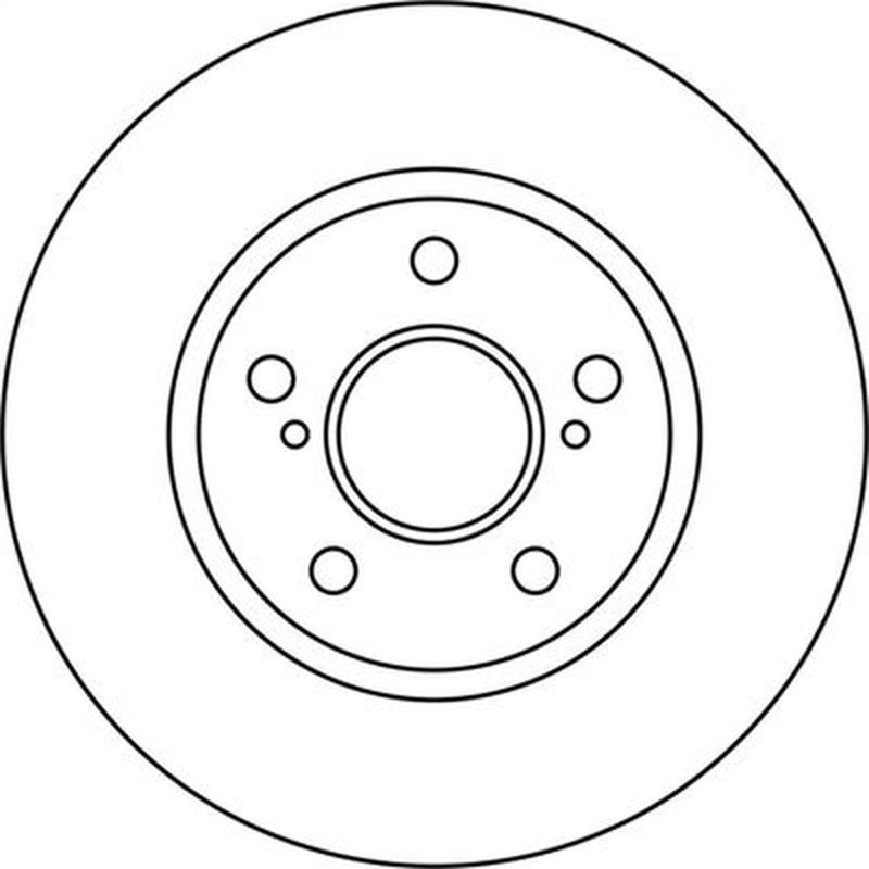 Abtex 2 x Vented Front Brake Discs BD1640V
