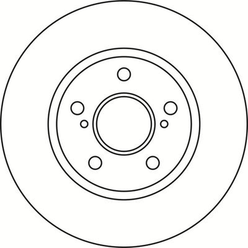 Abtex 2 x Vented Front Brake Discs BD1640V