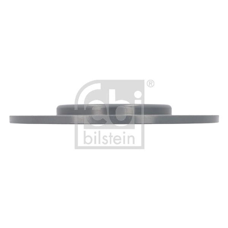 Febi 2 x Solid Rear Brake Discs 108563