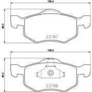Mintex Front Brake Pad Set MDB4059