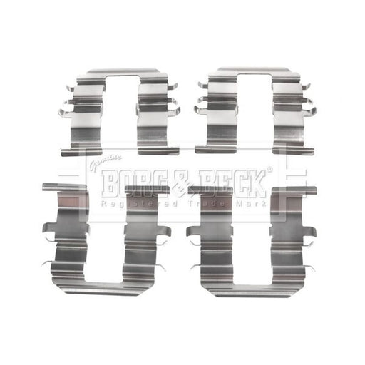 Borg & Beck Brake Pad Accessory Fitting Kit Rear BBK1284