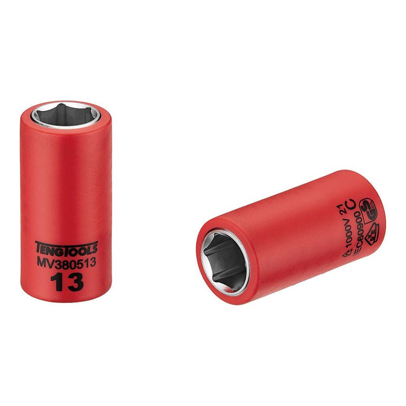 Teng Tools Insulated Socket 3/8" Drive 6mm