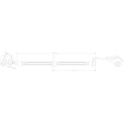 Juratek Brake Hydraulic Hose Line Front Left JBH1759L